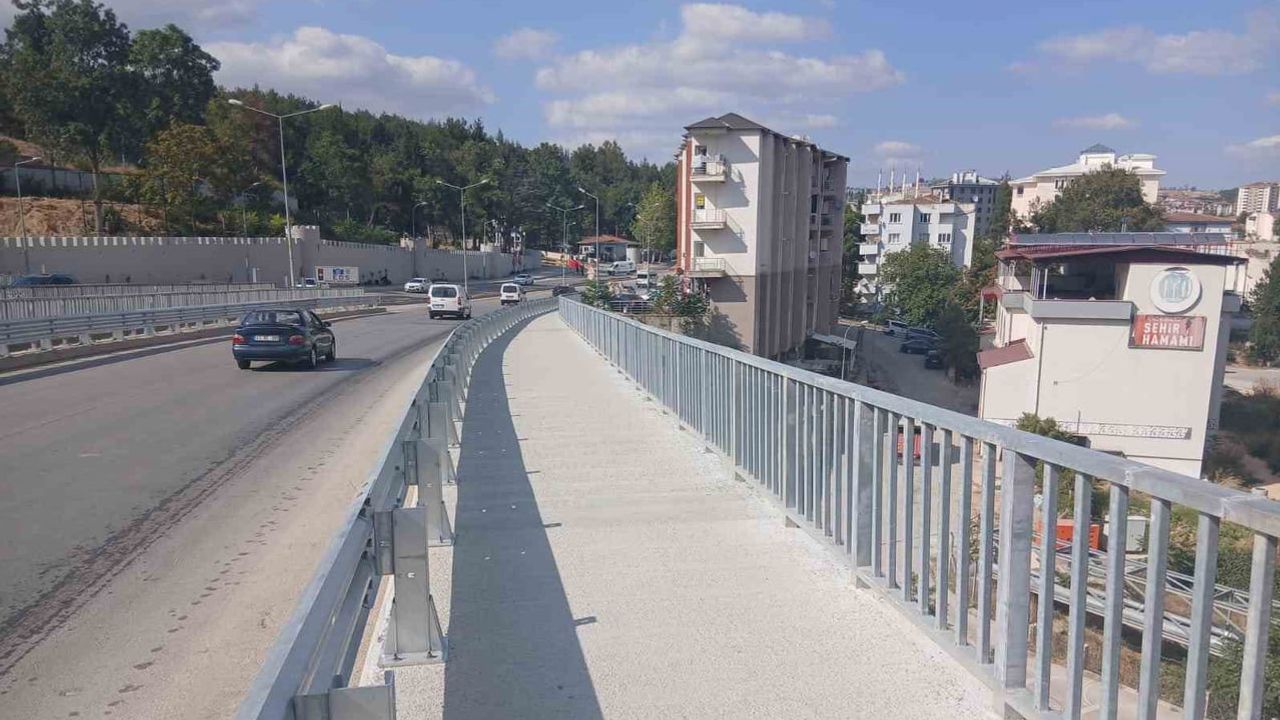 Bilecik'te yenilenen Hamsu köprüsünde güvenlik riski