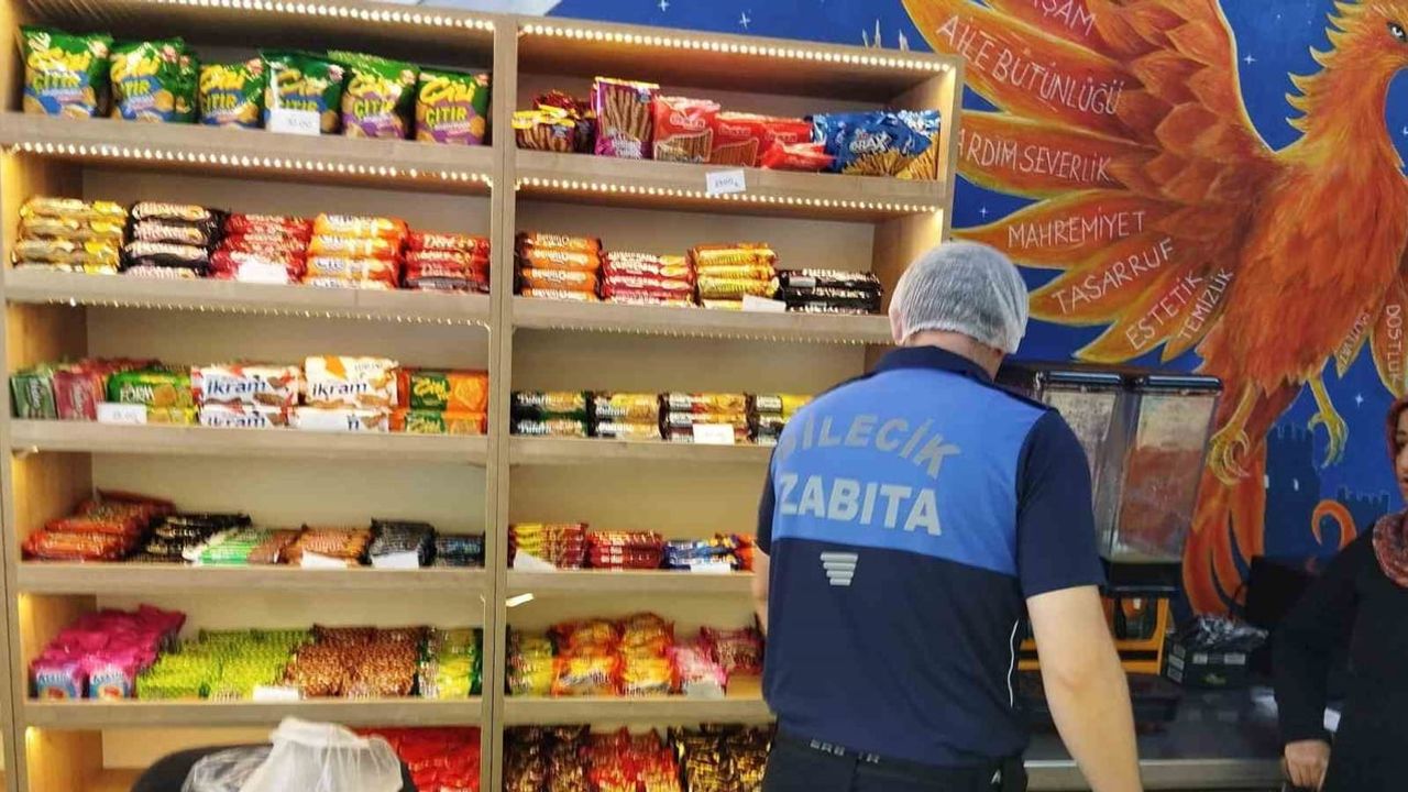 Bilecik zabıtasından okul kantinlerinde sıkı denetim