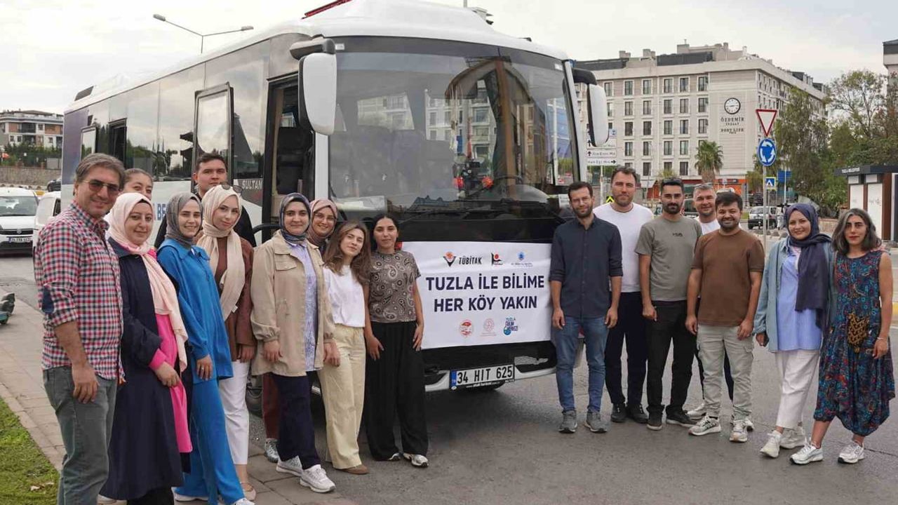 Bilim köy yollarında: Tuzla'dan Beşpınar'a öğrenme yolculuğu