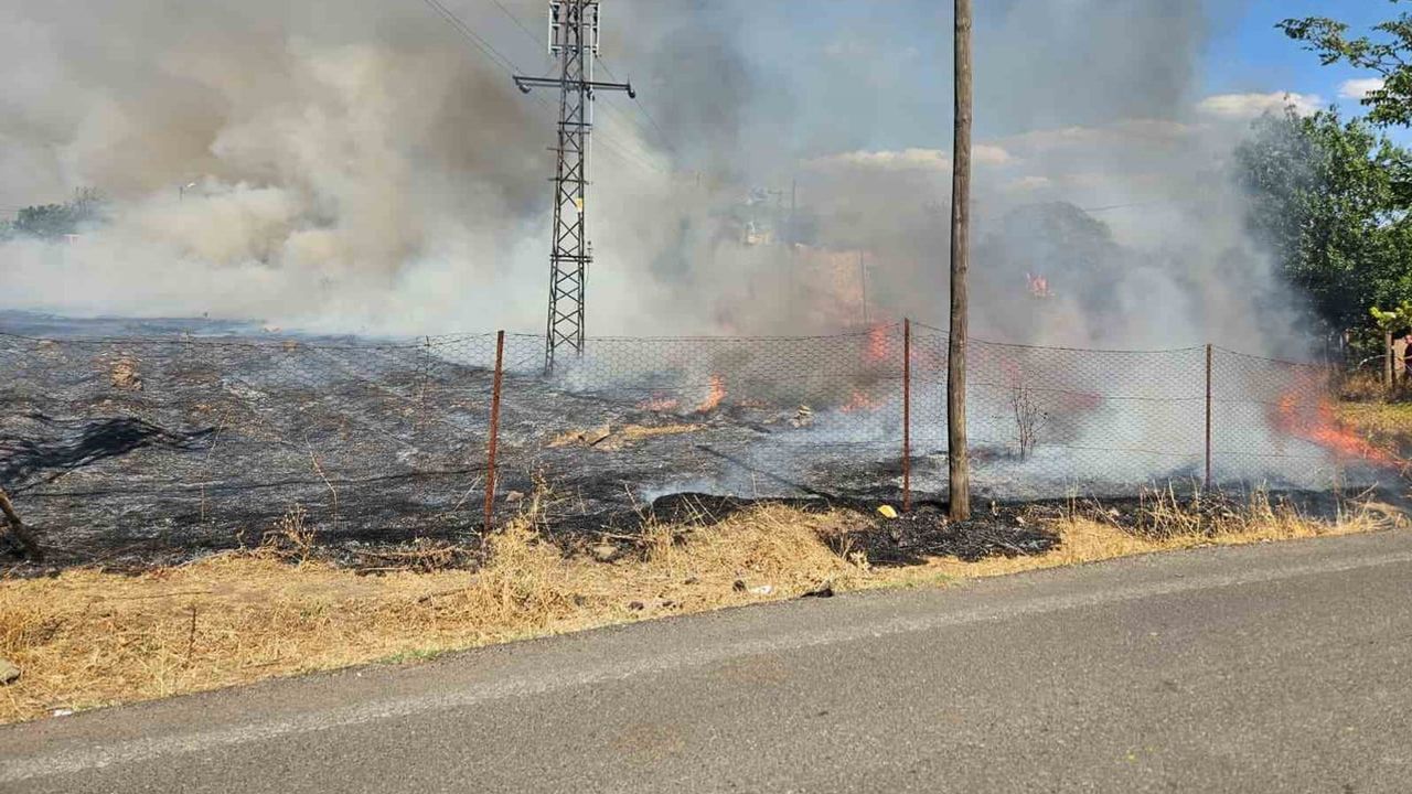Bingöl’de otluk yangını itfaiye ve vatandaşların müdahalesiyle kontrol altına alındı