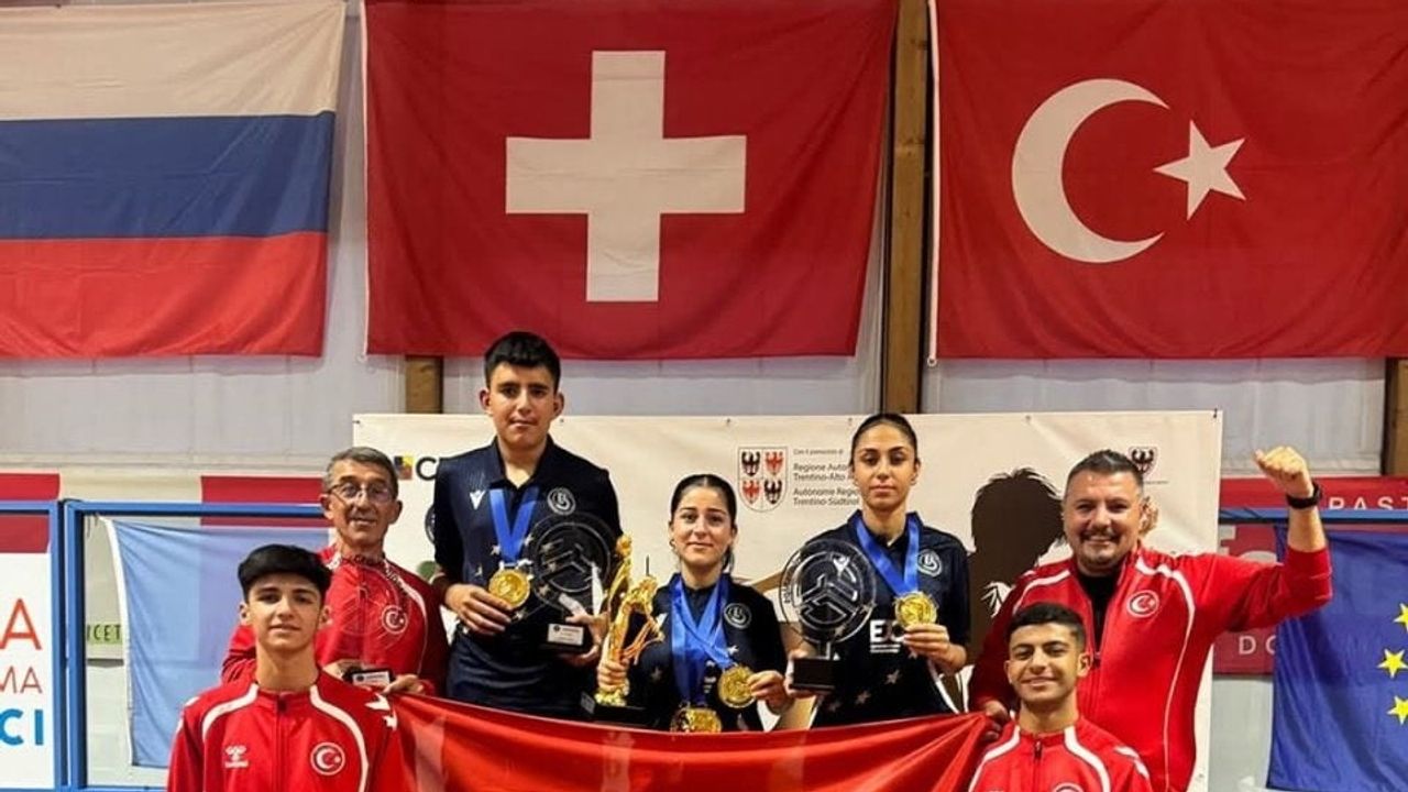 Boccede Avrupa şampiyonu Bingöllü öğrenci altın madalyayla döndü