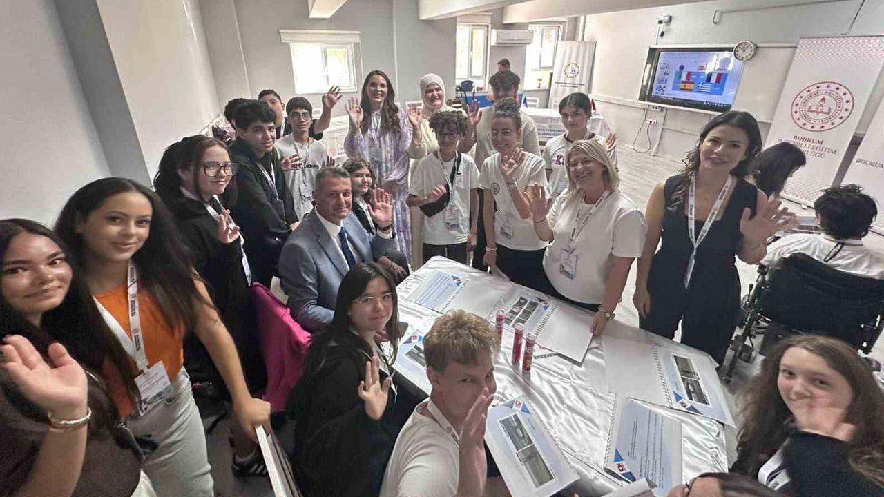 Bodrum’da demokratik katılım için Almanya’dan gelen öğrenciler buluştu