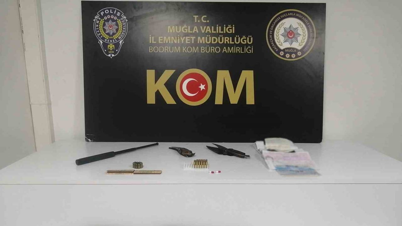 Bodrum'da tefecilik, yağma ve dolandırıcılık iddiasına operasyon