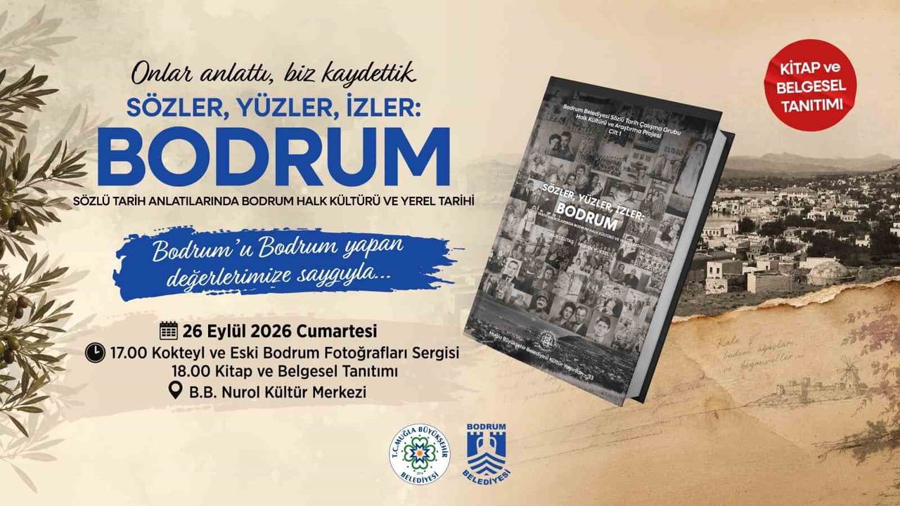 Bodrum'un belleği kayıt altına alınıyor: sözler, yüzler, izler projesi gelecek kuşaklara miras bırakıyor