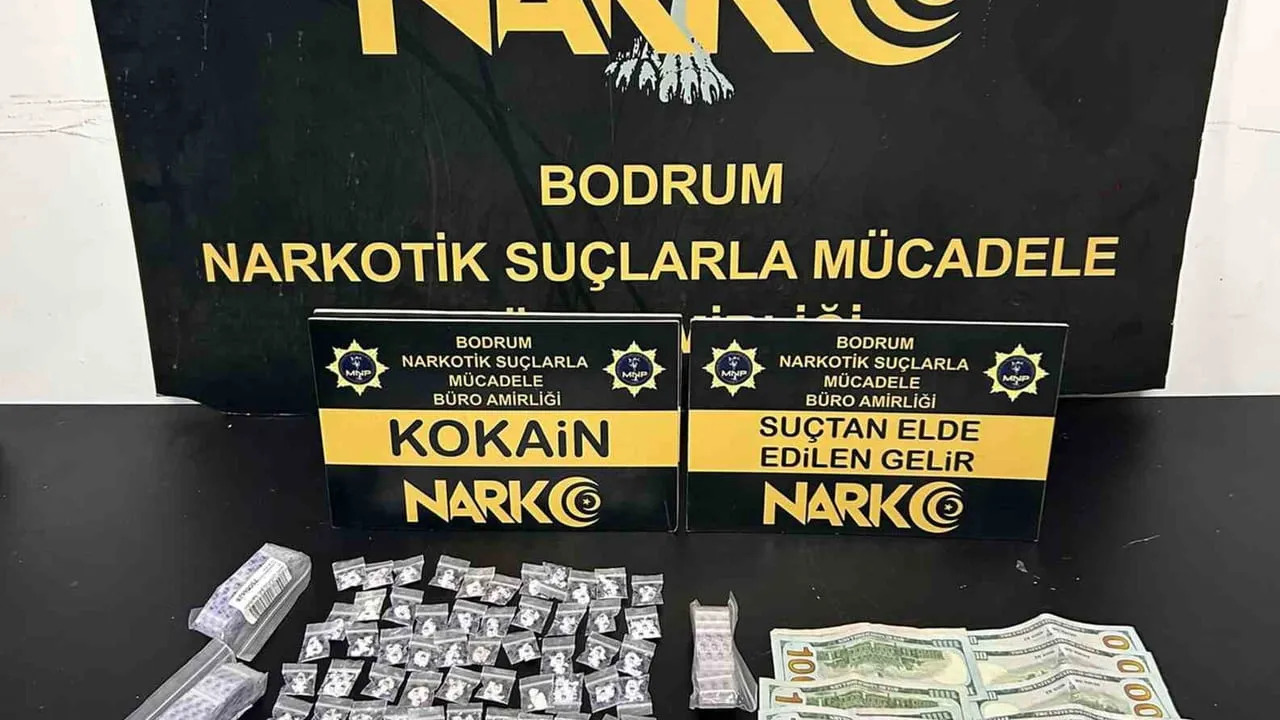 Bodrum ve Yatağan'da uyuşturucu operasyonunda iki kişi tutuklandı