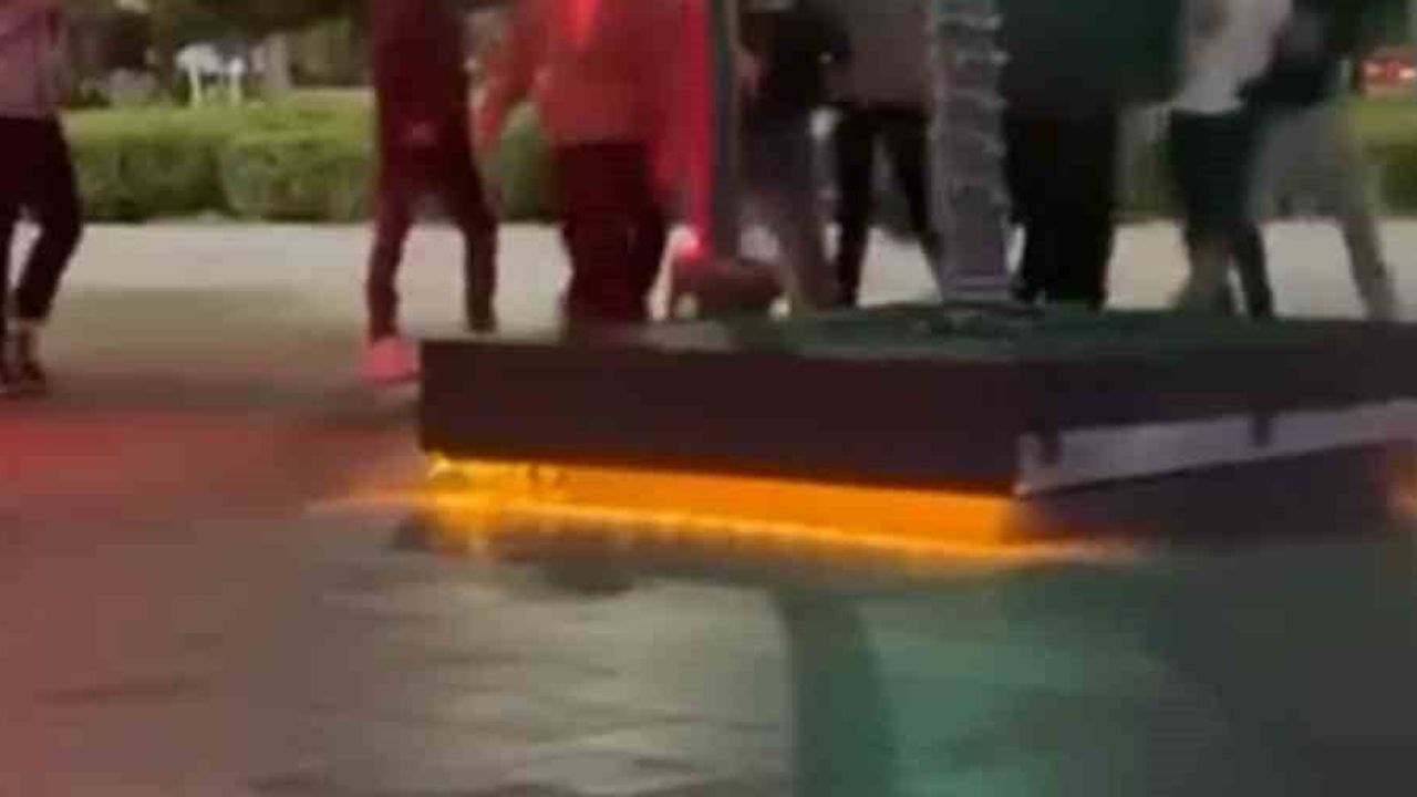 Bolu'da meydan gerilimi kısa sürede kavgaya dönüştü