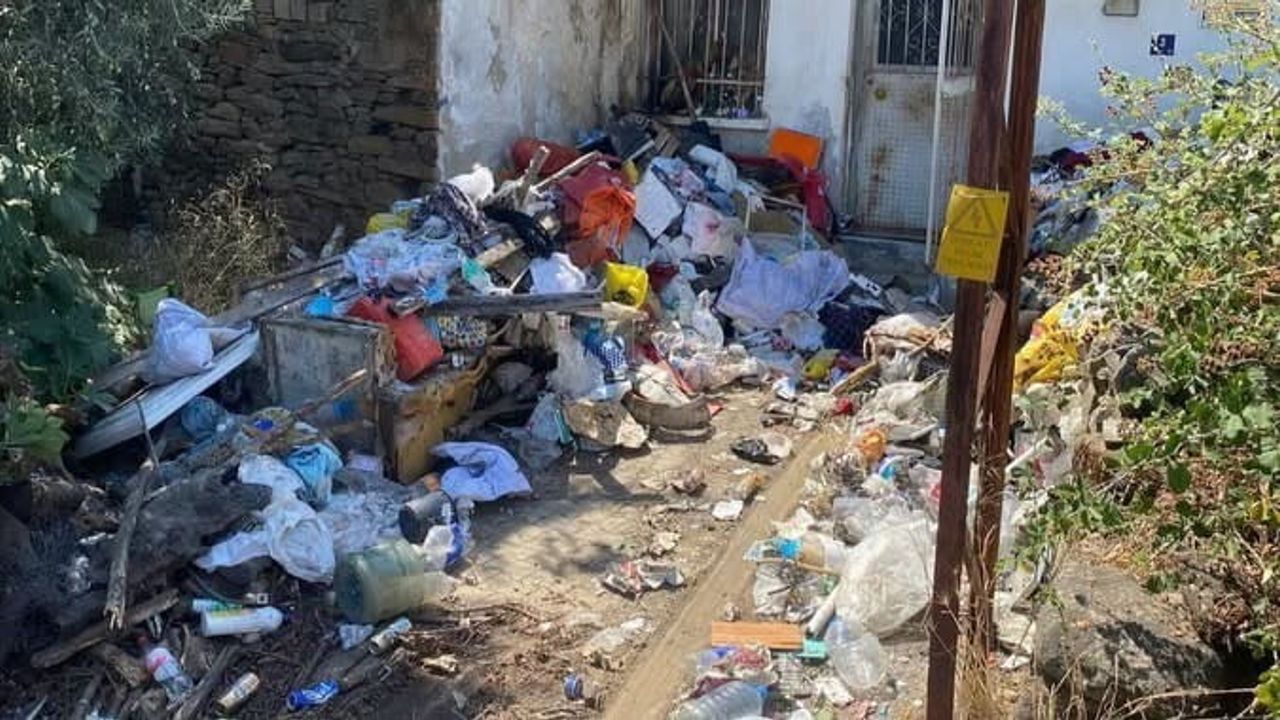 Bozdoğan'da sağlık için kapsamlı çöp ev temizliği