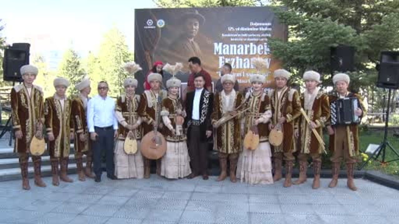 Bozkırın sesi Ankara'da yankılandı: Manarbek Erzhanov 125. doğum yıldönümünde anıldı
