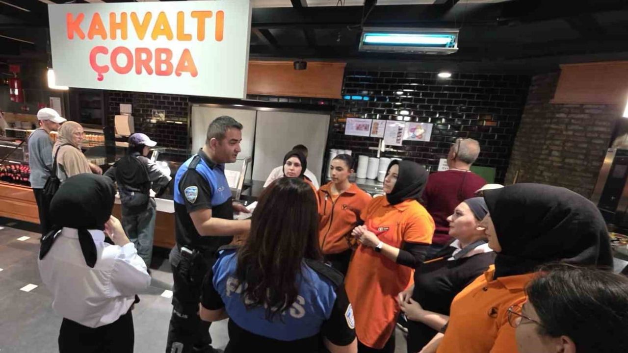Bozüyük'te iletişim dolandırıcılıklarına karşı bilgilendirme çalışması