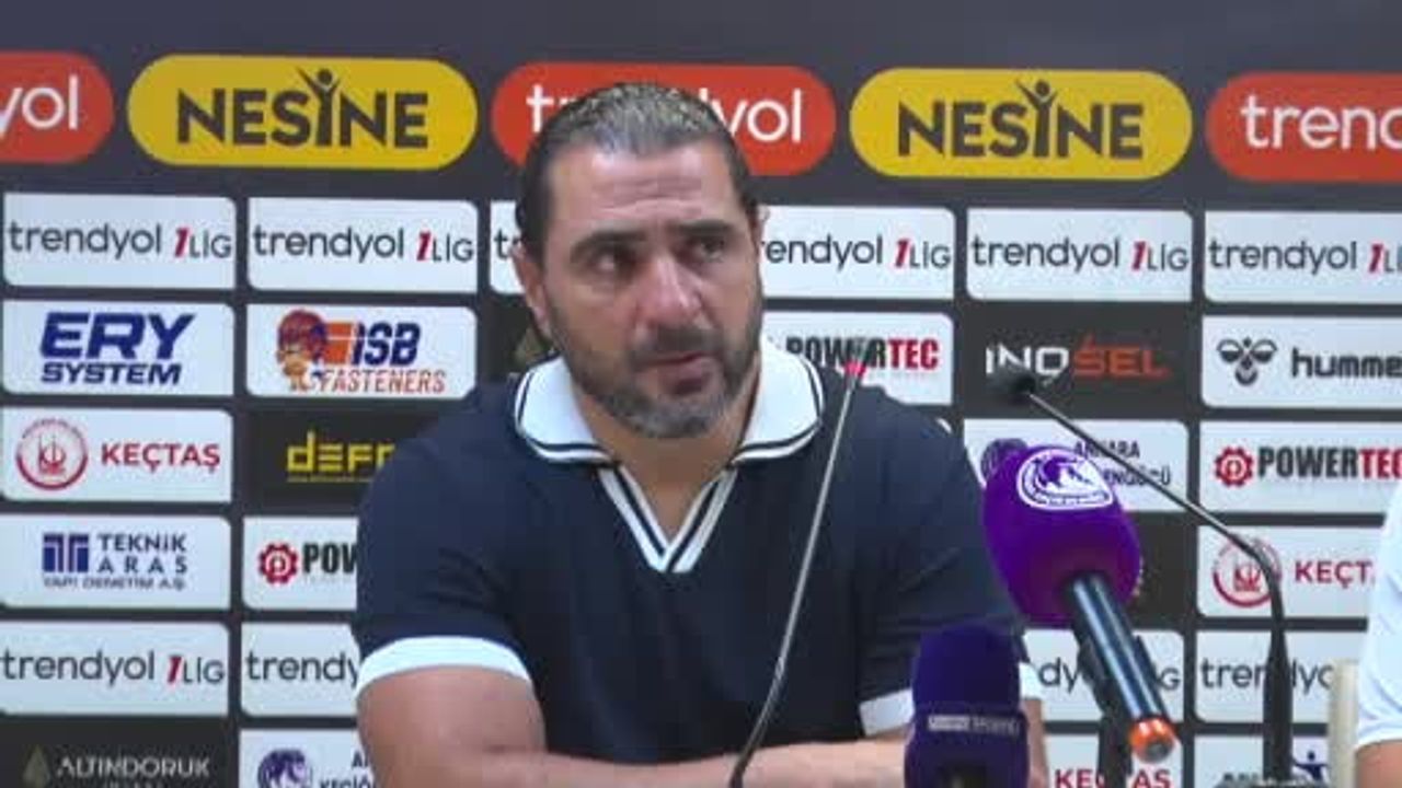 Bülent Bölükbaşı: maçın başlangıcı umut verdi, sonu hayal kırıklığına döndü