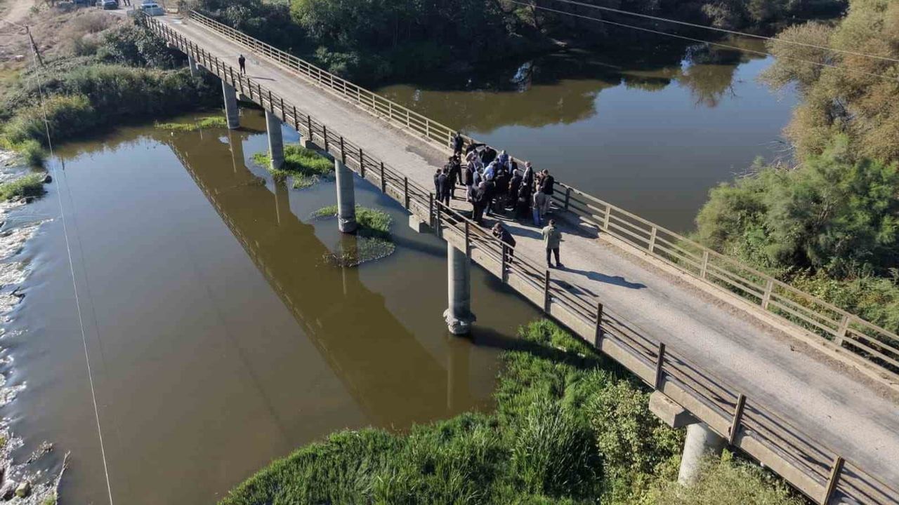 Bursa başkan vekili Çeltikçi Köprüsü'nde acil eylem talimatı verdi