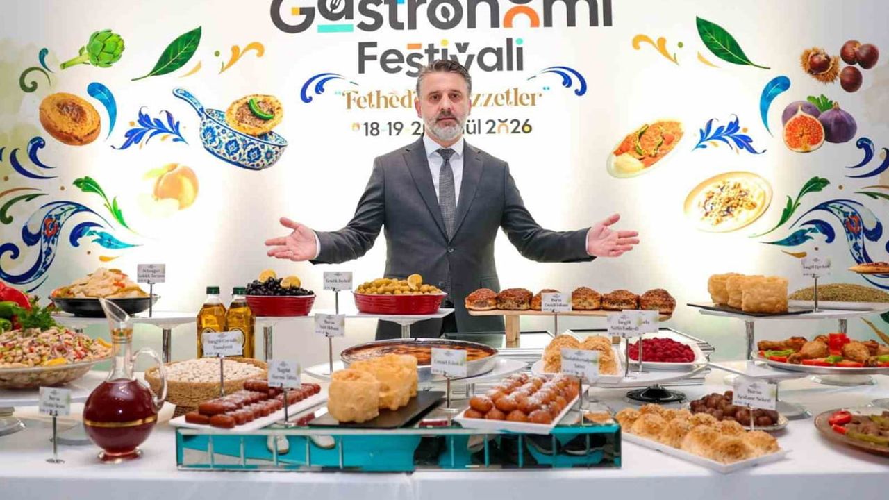 Bursa'da 'fetheden lezzetler' temasıyla uluslararası gastronomi festivali