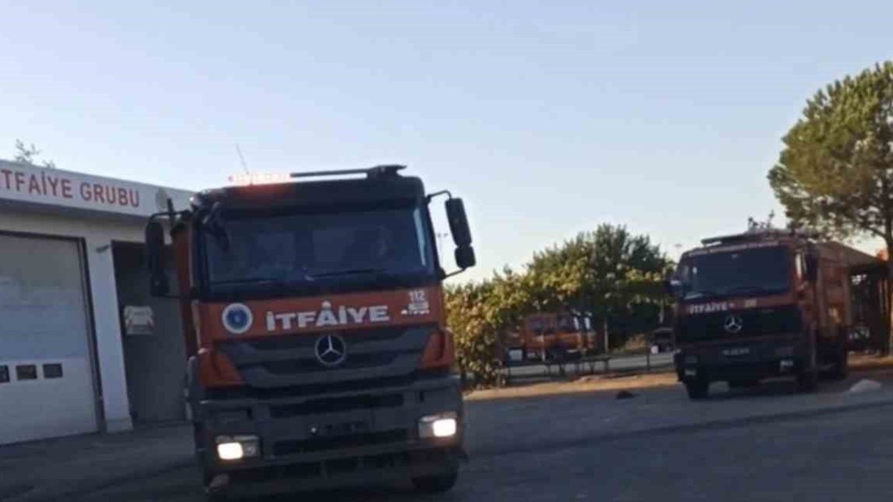 Bursa'dan Kumluca'ya hızlı itfaiye takviyesi