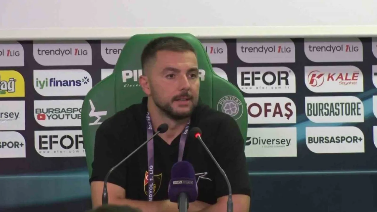 Bursaspor'dan net galibiyet sonrası iki teknik adamın değerlendirmesi
