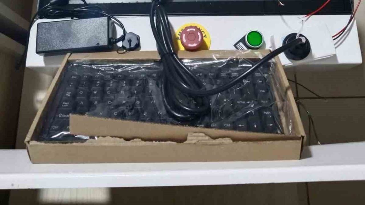 Çalıntı freze kontrol paneli Pazaryeri'de ele geçirildi