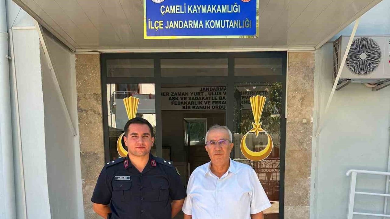 Çameli'de görevde yükselişi kutlama ziyareti