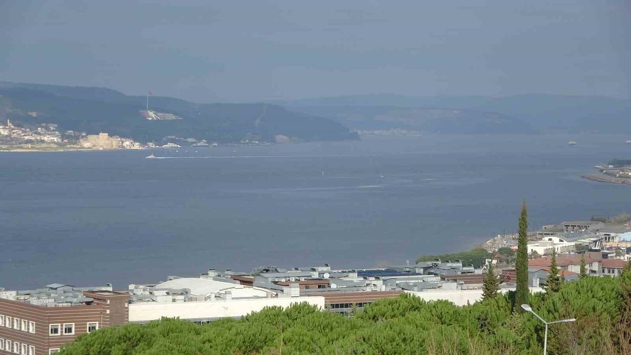Çanakkale boğazı'nda mavi denizanası yoğunluğu için yön değiştirme uyarısı