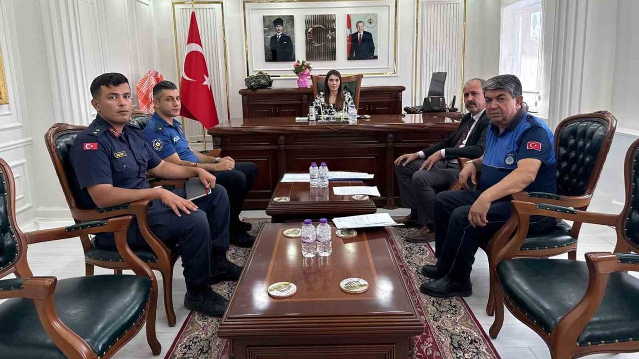 Çavdarhisar'da eylül ayı okul güvenliği toplantısında koordinasyon öne çıktı