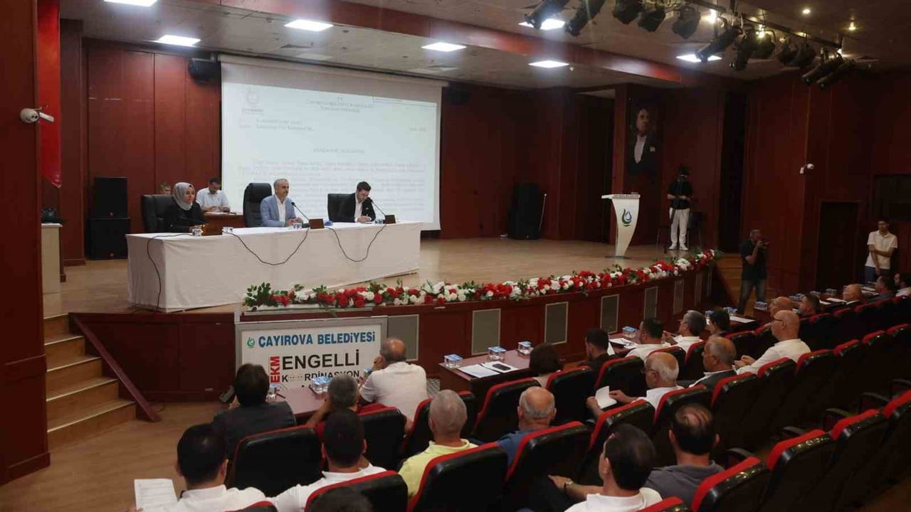 Çayırova meclisi eylül toplantısında 11 maddeyi karara bağladı