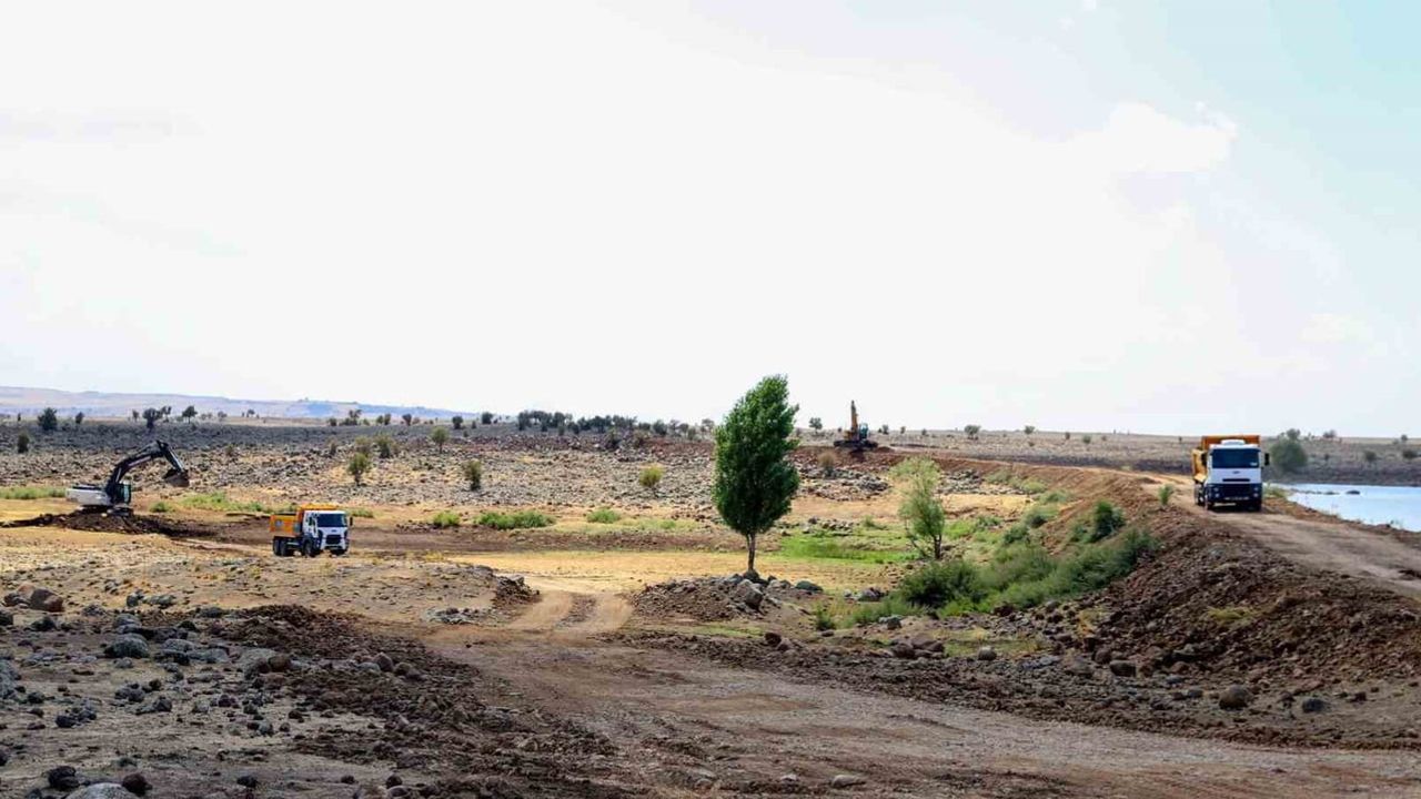 Çermik'te gölet restorasyonlarıyla üretim desteklendi