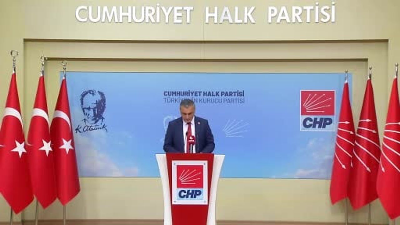 CHP'den terörsüz Türkiye vurgusu: sürecin içeride hızlanması çağrısı