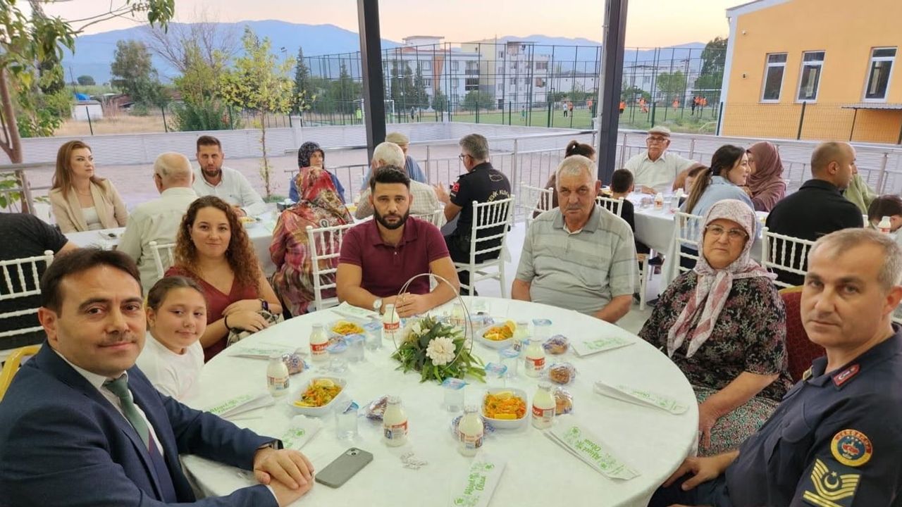 Çine'de fedakârlıklar yad edildi: gaziler ve şehit aileleri buluştu