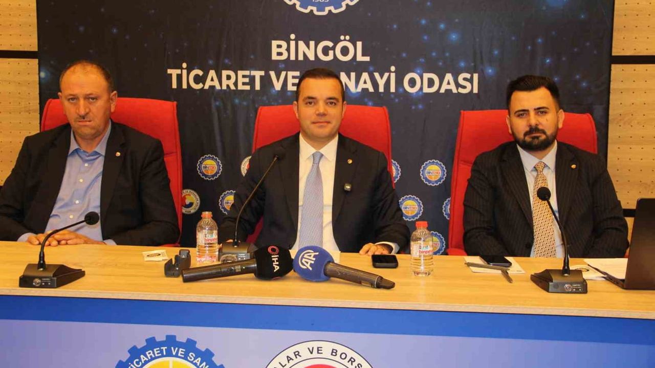 Çintay: Bingöl için üretim, istihdam ve üyelerin işini büyütme vadediyoruz