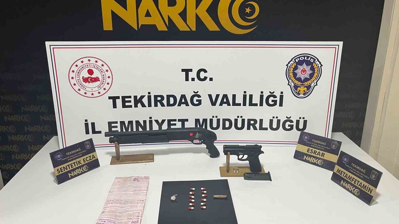 Cips paketleri ve ıslak mendillerin ardındaki şebeke Tekirdağ’da çökertildi