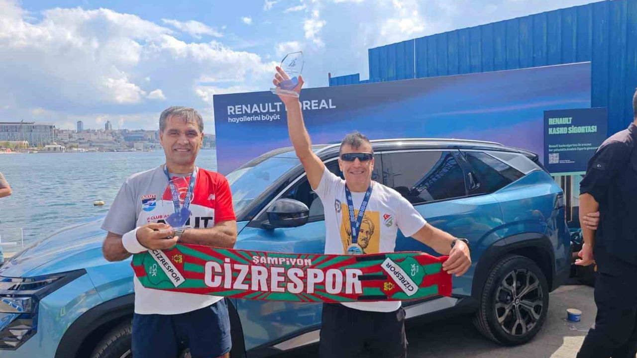 Cizreli atletten Haliç'te güçlü çıkış: Ramazan Değer üçüncü oldu