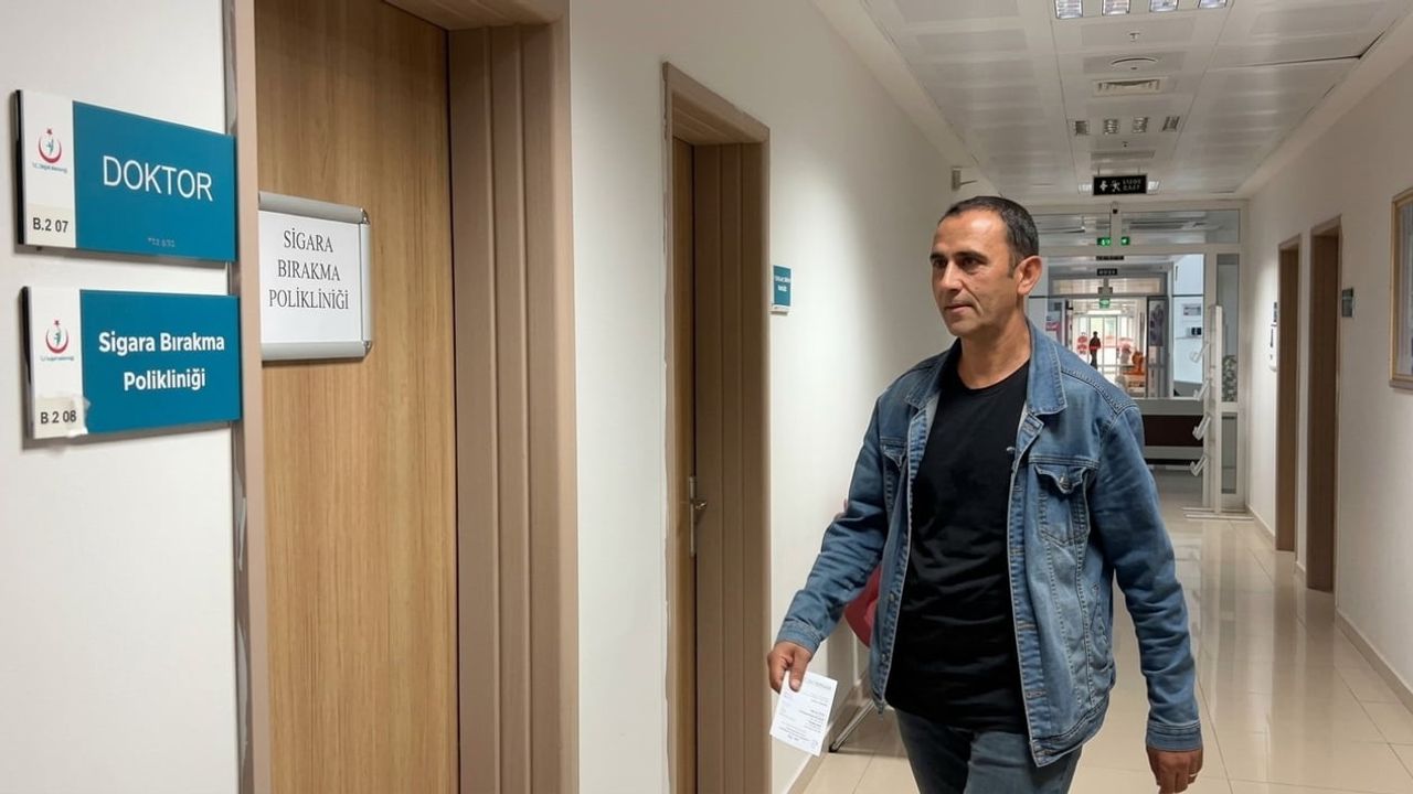 Çorum'da 20 yıllık sigaradan poliklinik desteğiyle kurtuluş