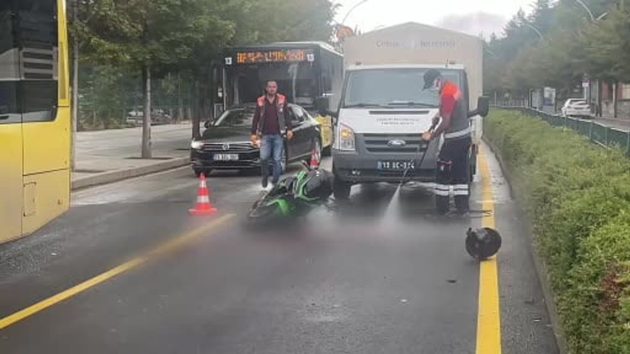 Çorum'da motosiklet sürücüsü yaşamını yitirdi