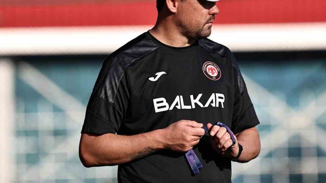 Çorum FK, Eyüpspor randevusu öncesi taktik prova yapıyor
