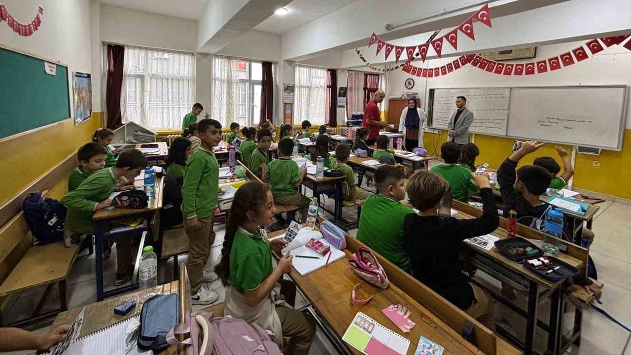 Cumayeri'nde çocuklara kış sporları kapısı aralandı
