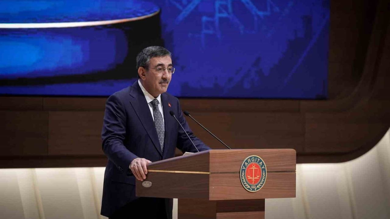 Cumhurbaşkanı yardımcısı Yılmaz: Türkiye yüzyılında adaletin hız ve güveni hedefimiz