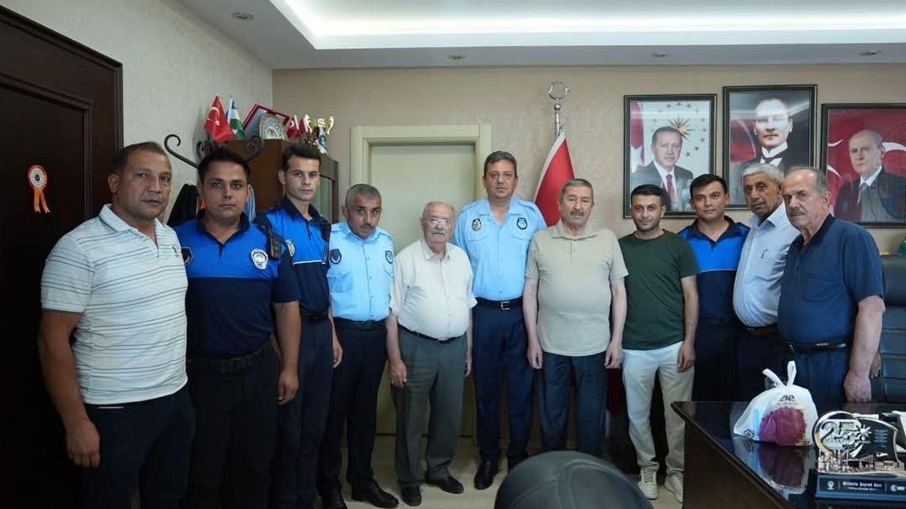 Darende'de zabıta buluşması: hizmete hız ve fedakarlığa teşekkür