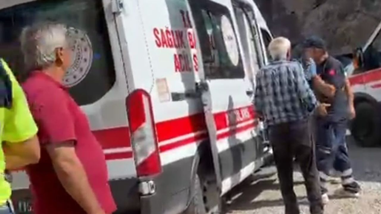 Darende Hisarkale'de köprüden dereye düşen araç: sürücü kurtarıldı, yolcu yaşamını yitirdi