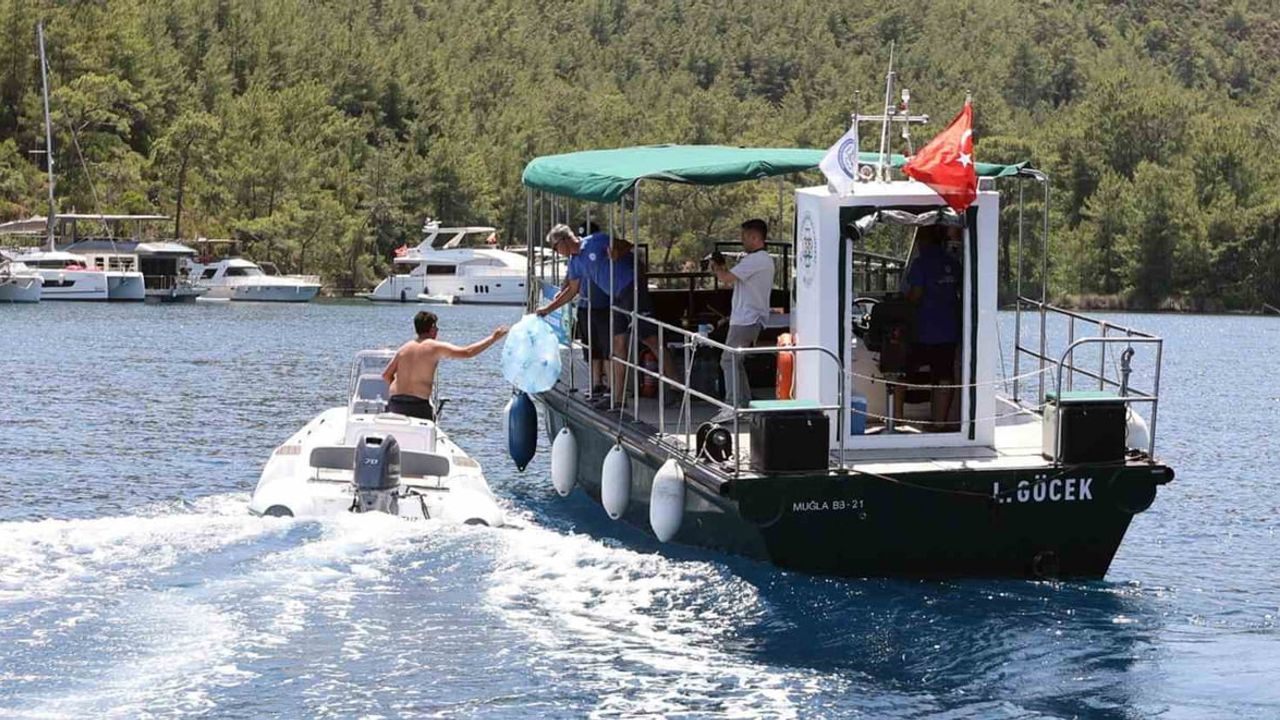 Denizleri koruma hamlesi: Muğla filoya beş atık alım teknesi katıyor