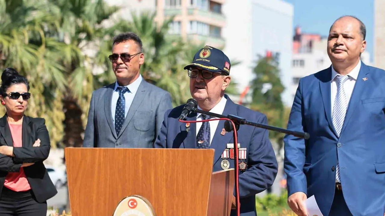 Denizli’de gazilere birlik ve minnet yürüyüşü