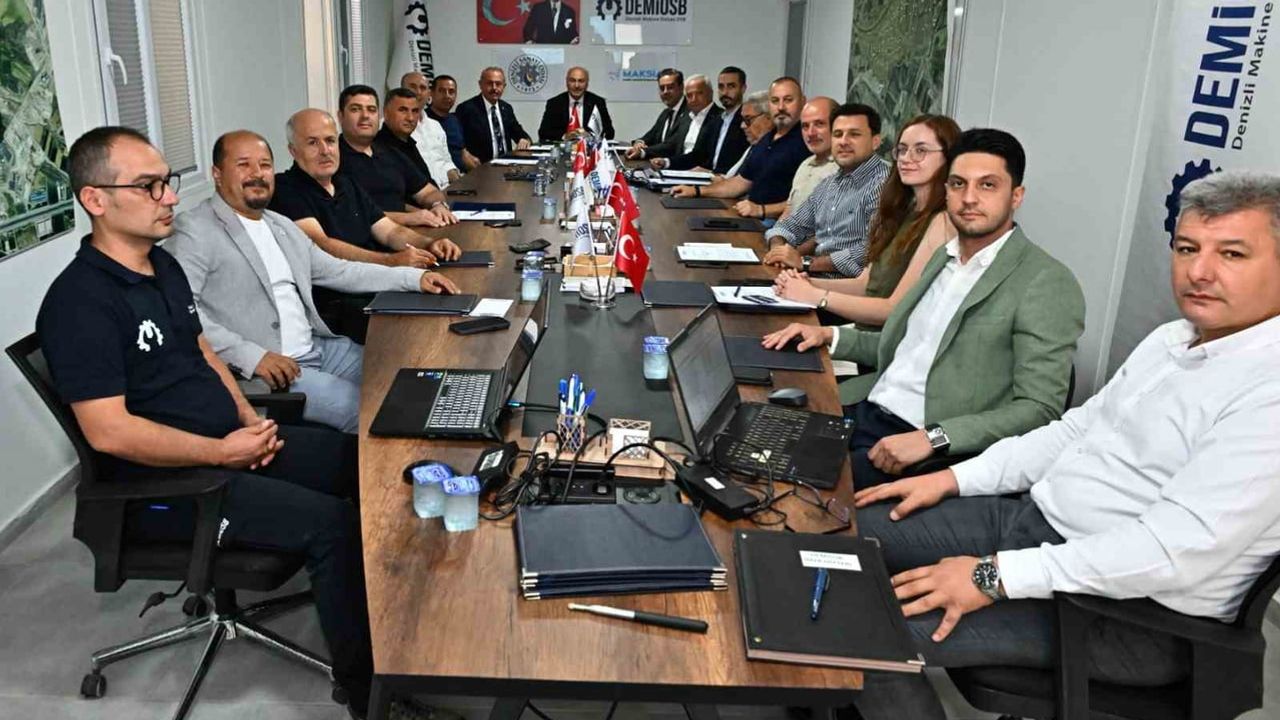 Denizli’de sanayi altyapısına yeni yön: DEMİOSB kararları