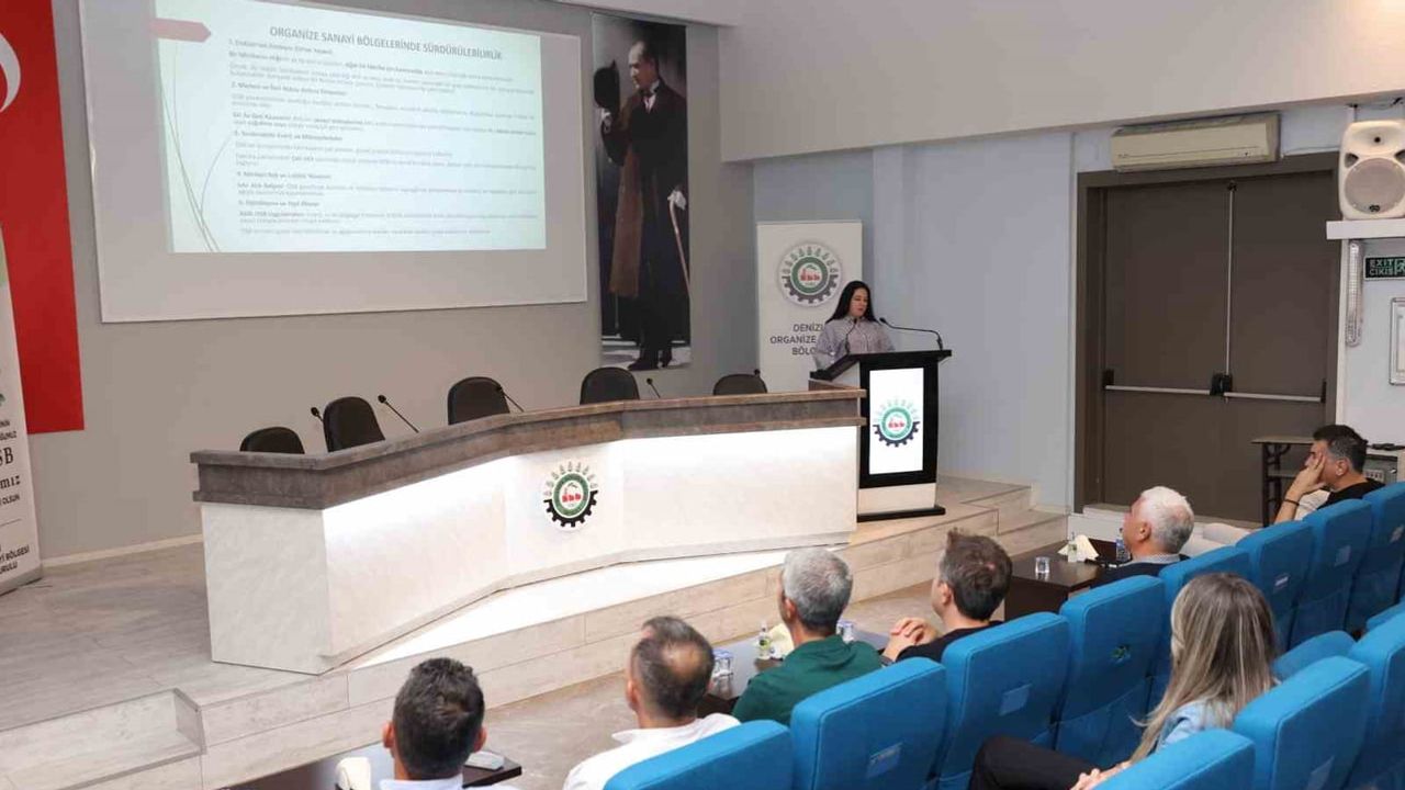 Denizli OSB’de gündelik uygulamalara odaklı çevre eğitimi
