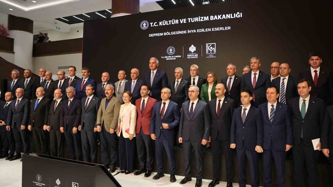 Deprem bölgesine 34 milyar liralık kültürel miras ihyası hedefi
