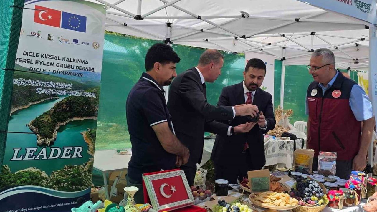 Dicle'nin yöresel lezzetleri YEGFEST 2026'da Ankara'da tanıtıldı