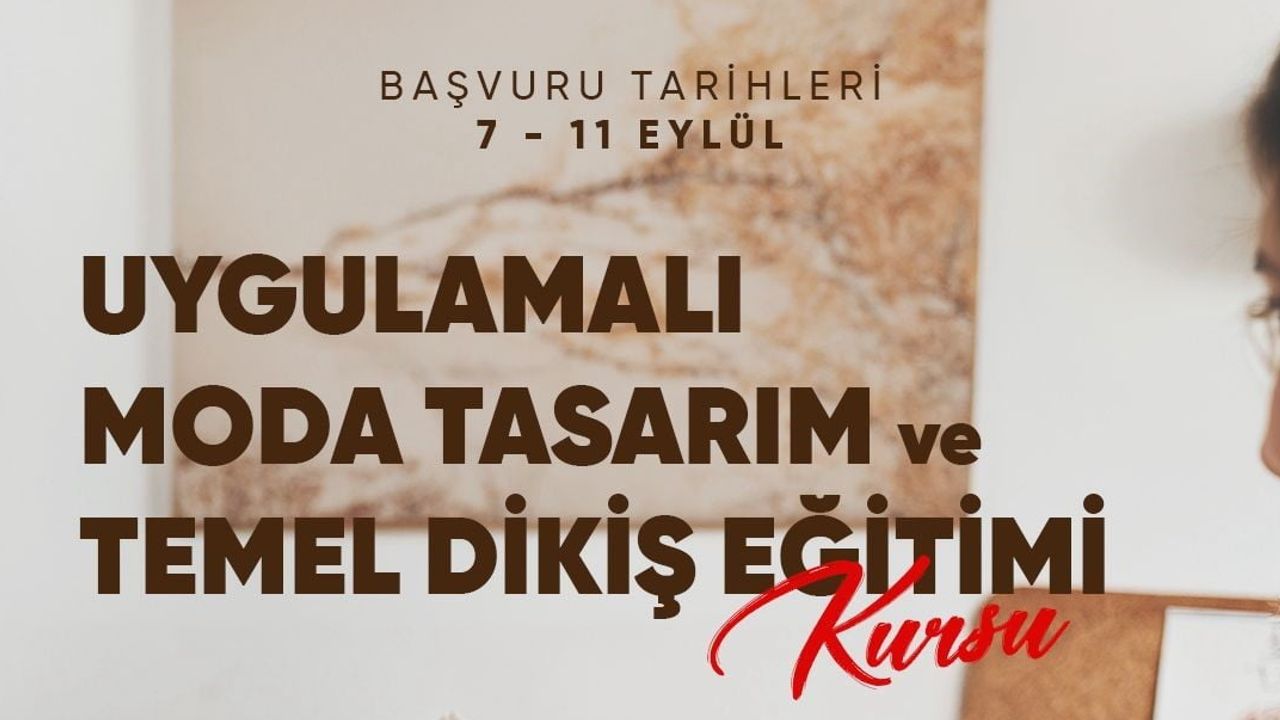 Didim'de el emeğinden üretime köprü: moda ve dikiş kursları başlıyor