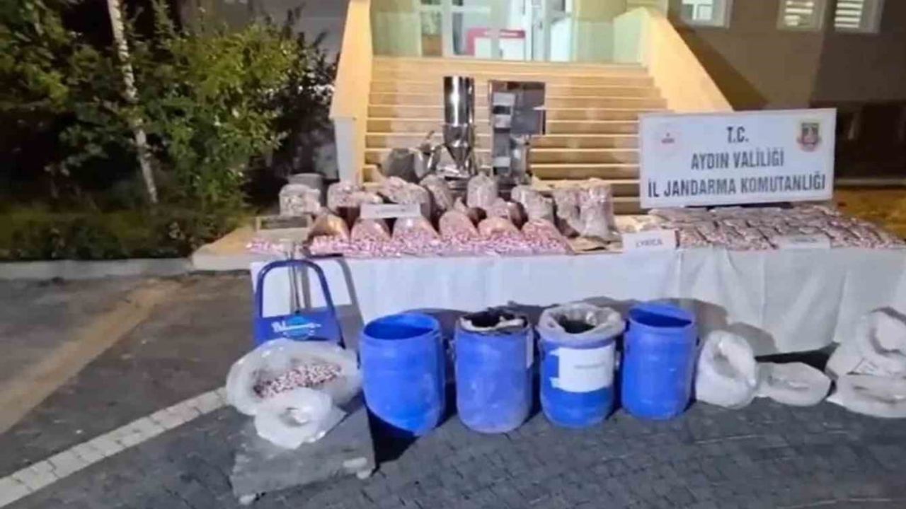Didim'de imalathane operasyonu: piyasaya 100 milyonluk darbe
