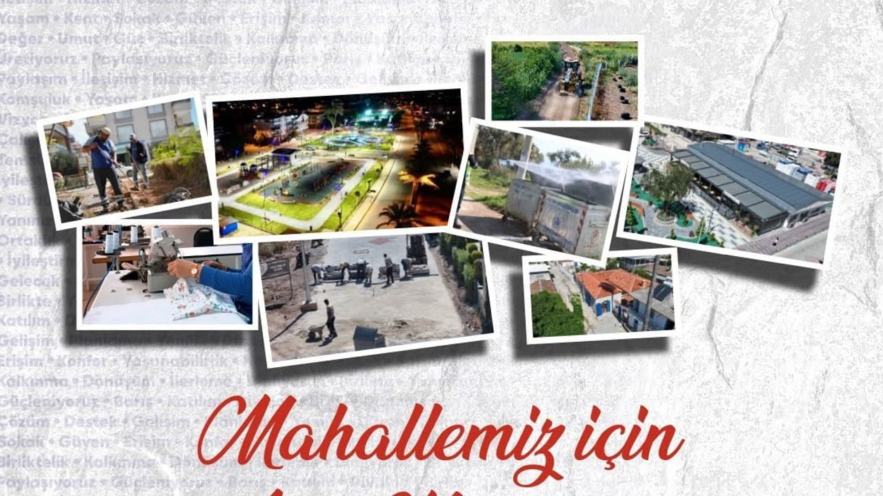 Didim'de mahallelerin talepleri için 'aynı masada' buluşmaları başlıyor