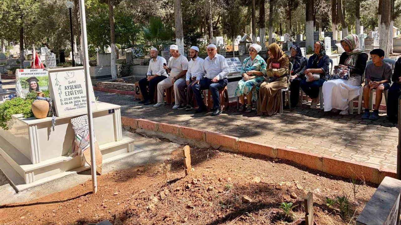 Didim'de şehadetinin ikinci yılında Eygi için dualar yükseldi