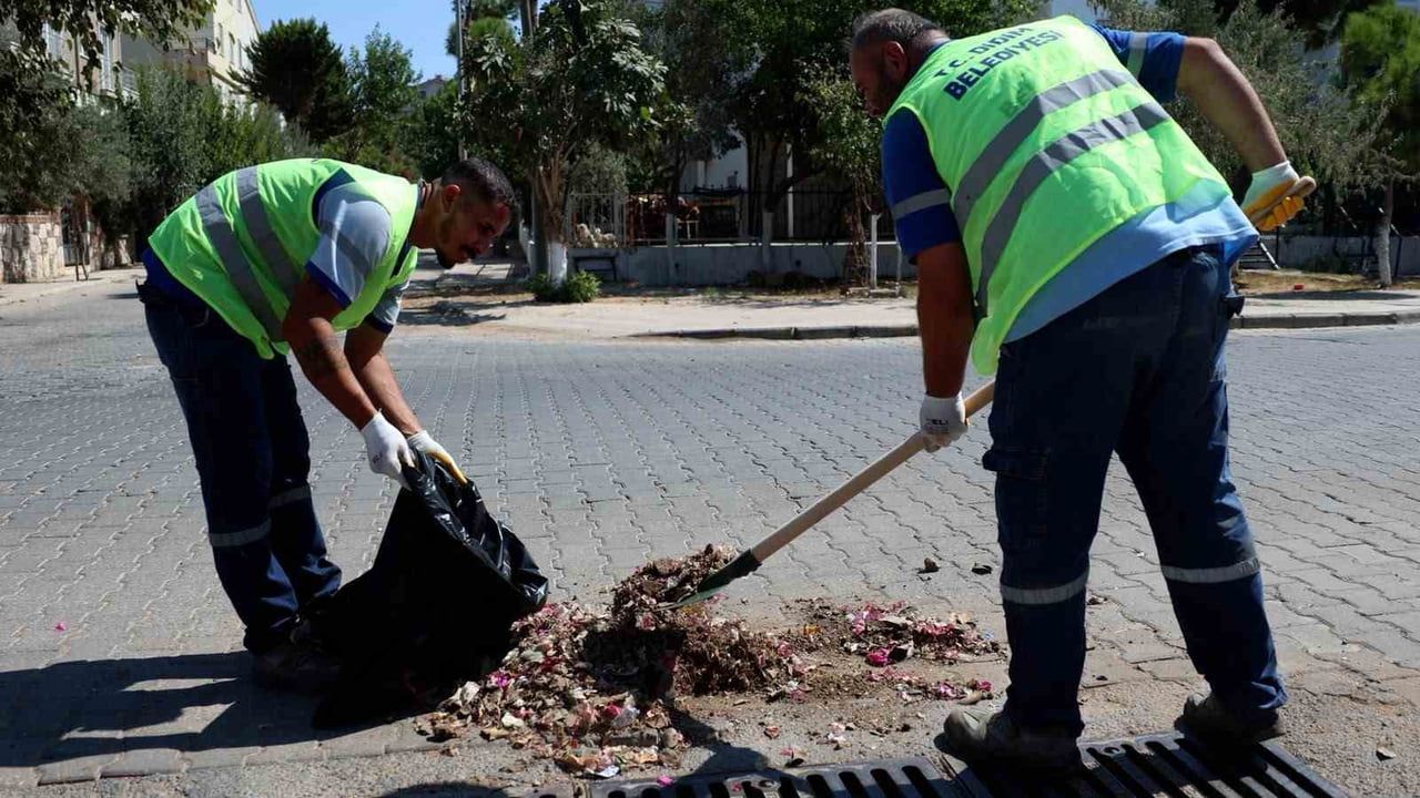 Didim'de yağış öncesi mazgal seferberliği