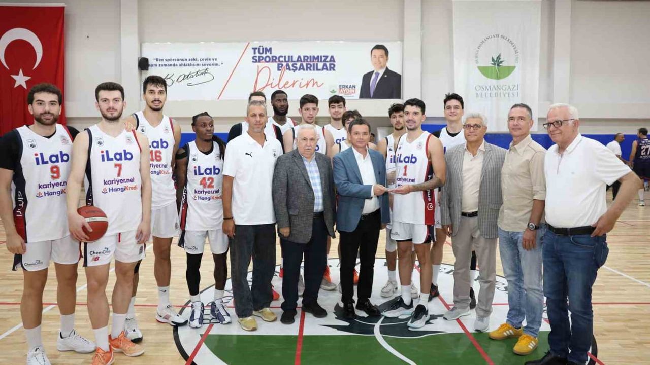 Dikkaldırım salonu yenilendi: başkan Erkan Aydın'dan basketbola destek