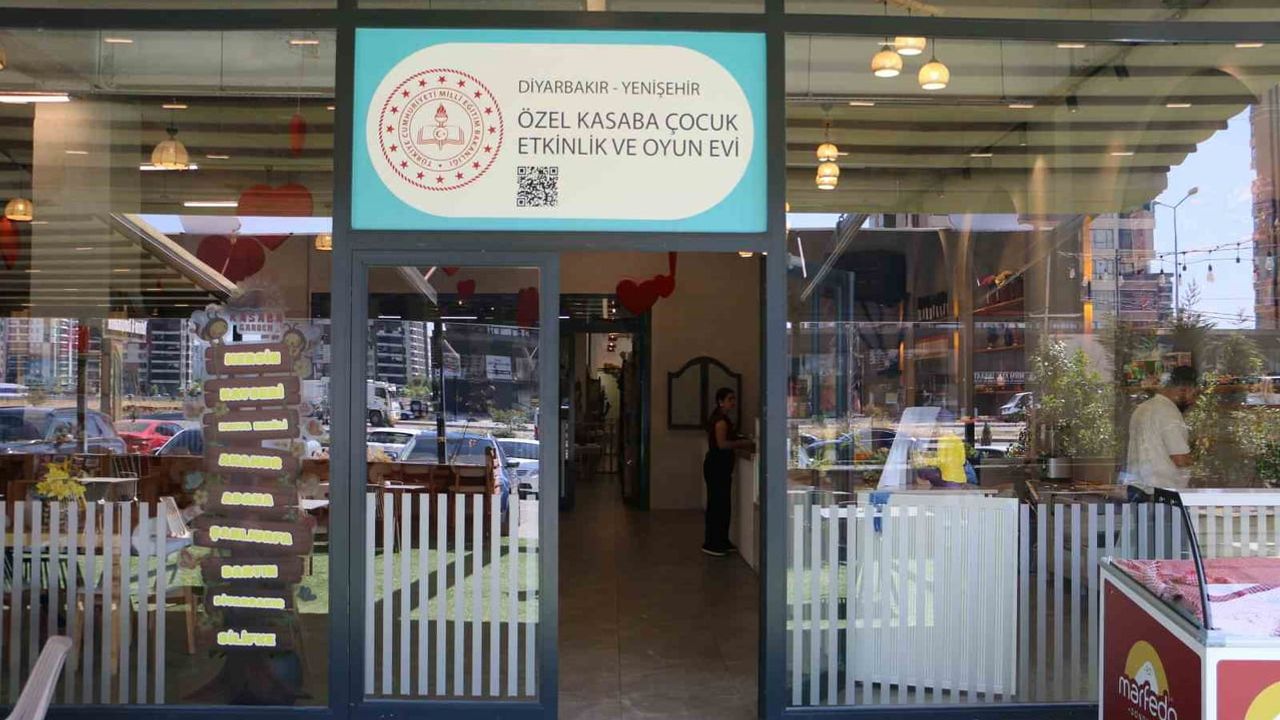 Diyarbakır'da MEB onaylı oyun evi: ailelere güvenli dinlenme alanı