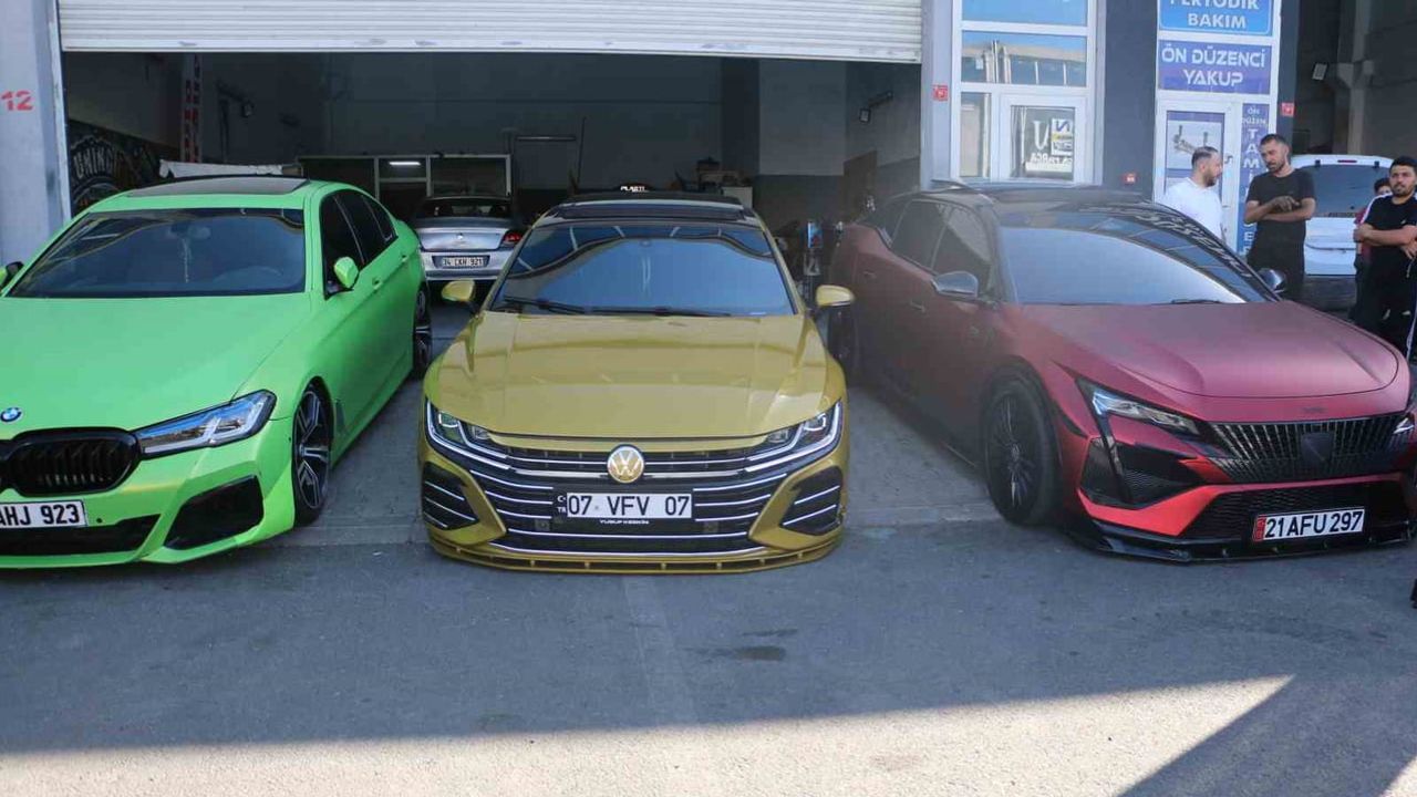 Diyarbakır’da modifiye tutkunları ikinci tuning fest için Nevruz Park’ta buluşuyor